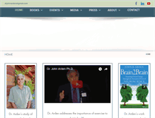 Tablet Screenshot of drjohnarden.com